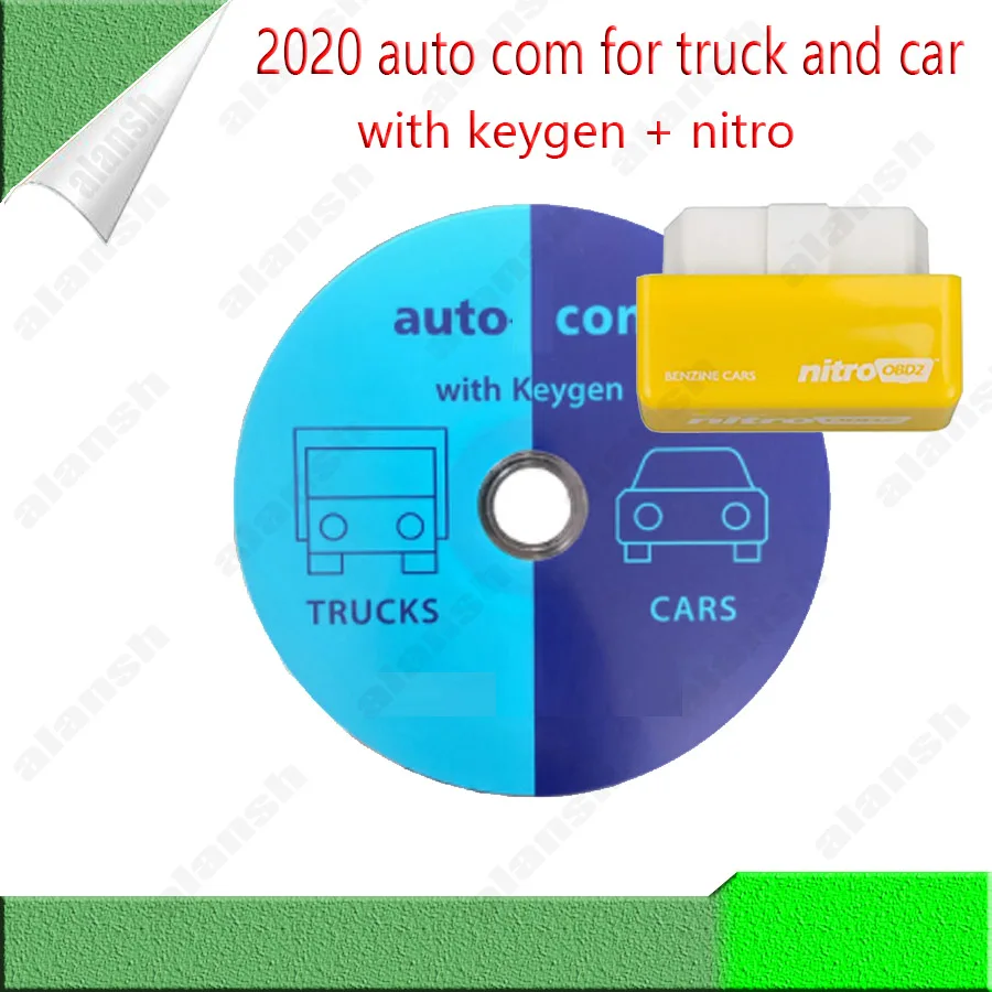 

Авто Com 2020 с Keygen 2020.23 Obd2 для автомобиля, грузовика, диагностический инструмент, сканер + нитро