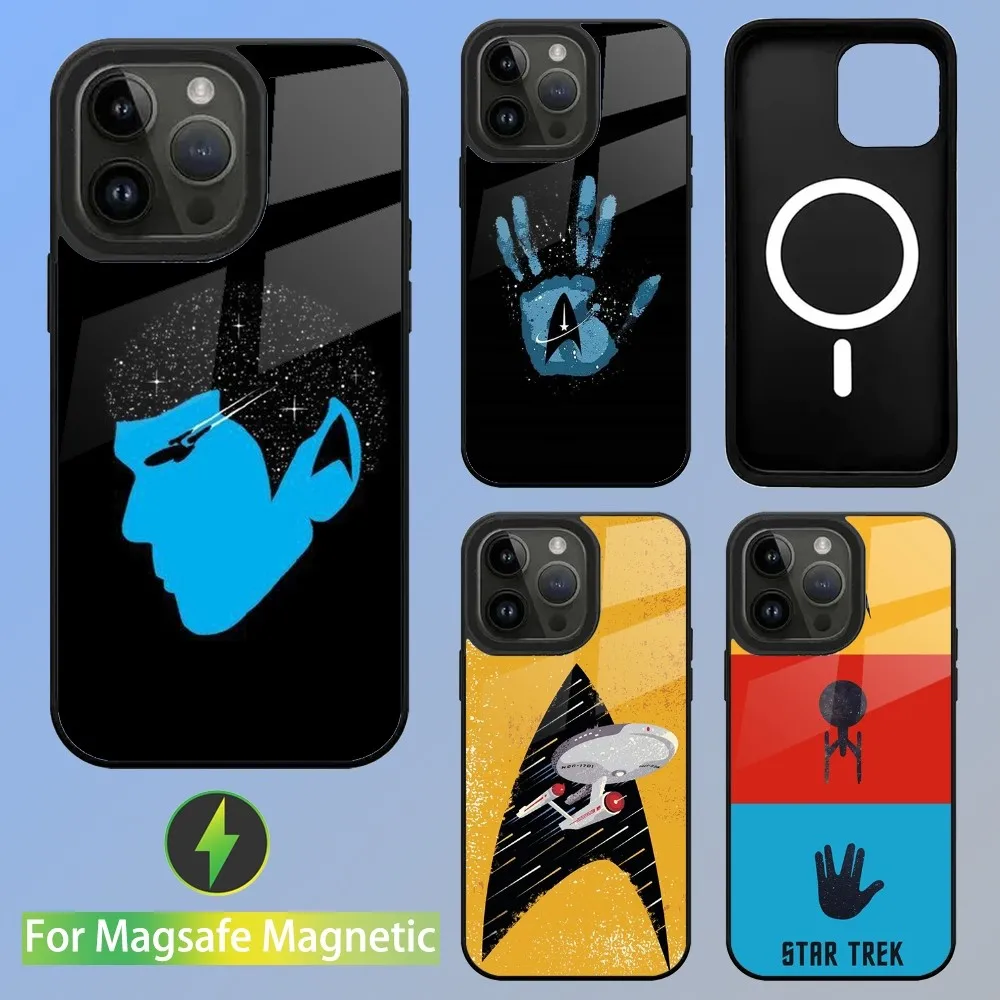 Star Trek Ships Phone Case For iPhone 15,14,13,12,11,Plus,Pro,Max Mini Magsafe Magnetic Wireless Charging