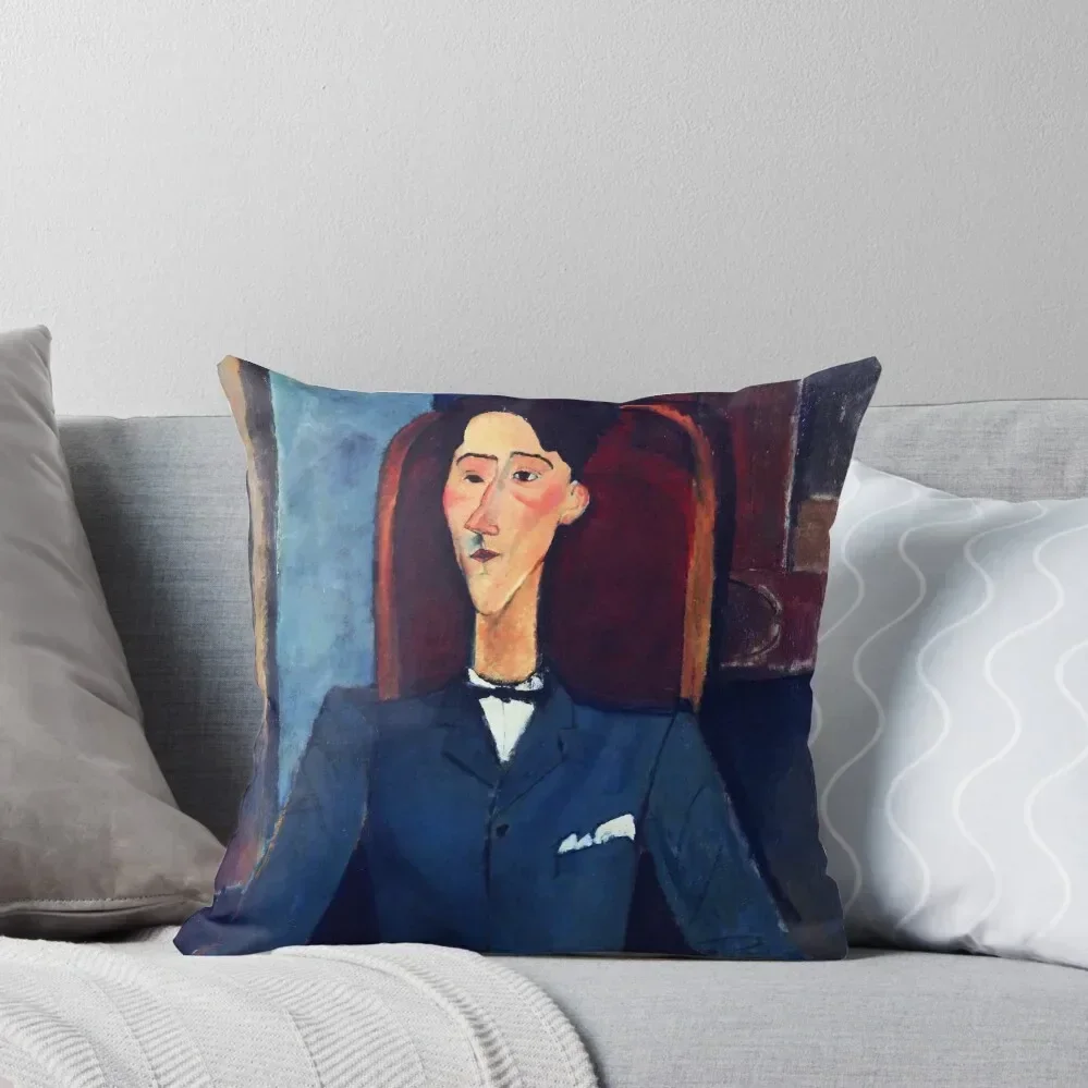 

Amedeo Modigliani Jean Cocteau Throw Pillow Sofa Cushions Covers home decor items pillow