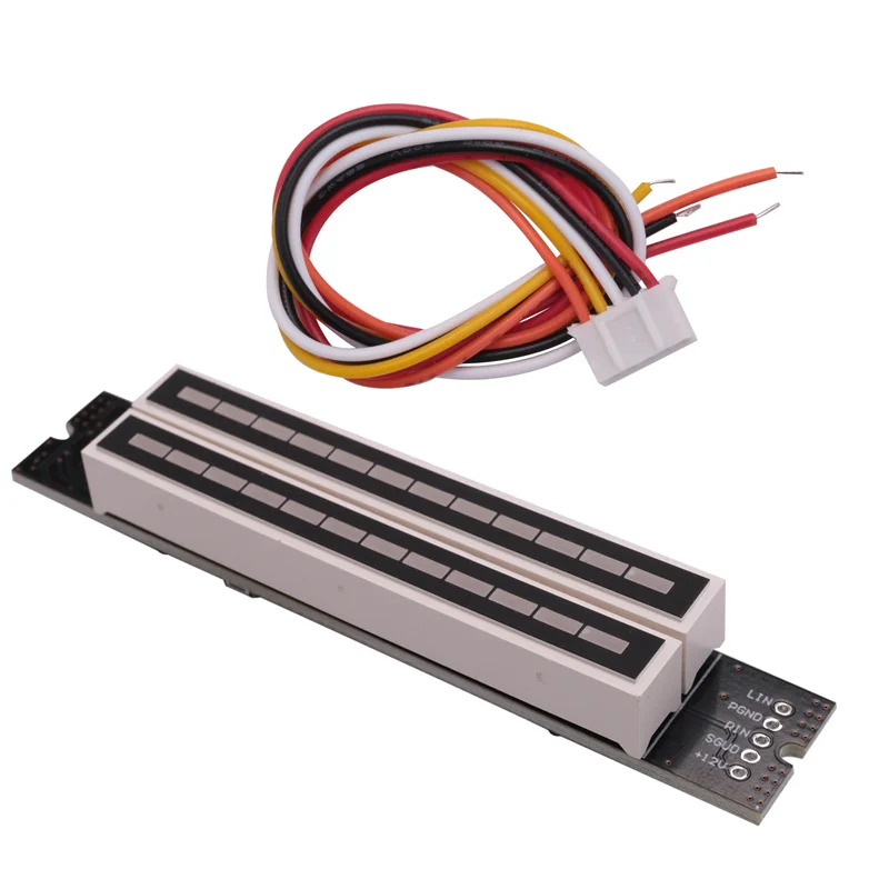 Mini VU mètre à double indicateur de niveau 12 avec mode AGC, KITS de bricolage