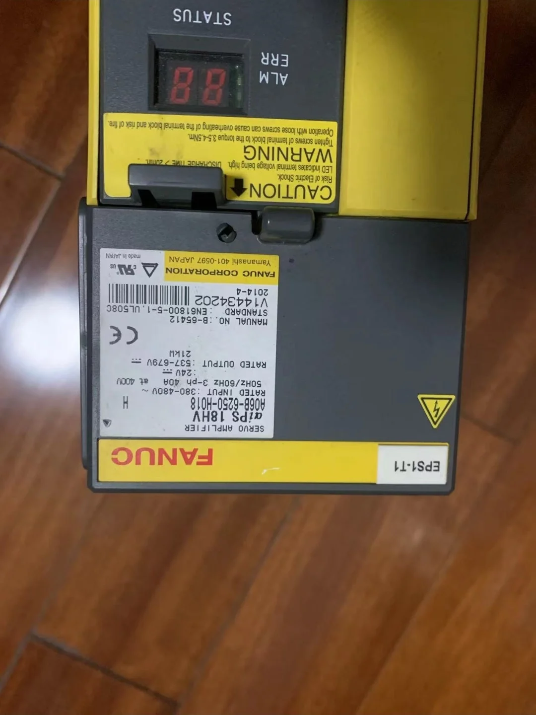 중고 A06B-6250-H018 테스트 확인