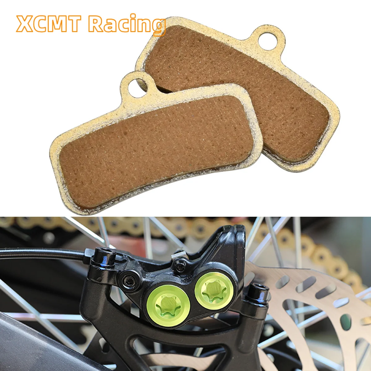 NEW 2023 Electric Motocross Front and Rear Silent Brake Pads For Surron Sur Ron Sur-Ron Light Bee Electric Dirt Bike