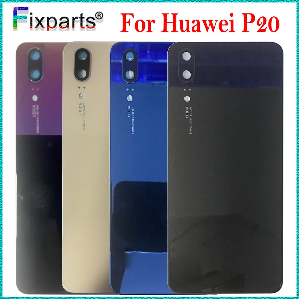 New Best Cover For Huawei P20 Back Battery Cover EML L29 L22 Back Glass Door Housing Case For Huawei P20 Pro Battery Cover