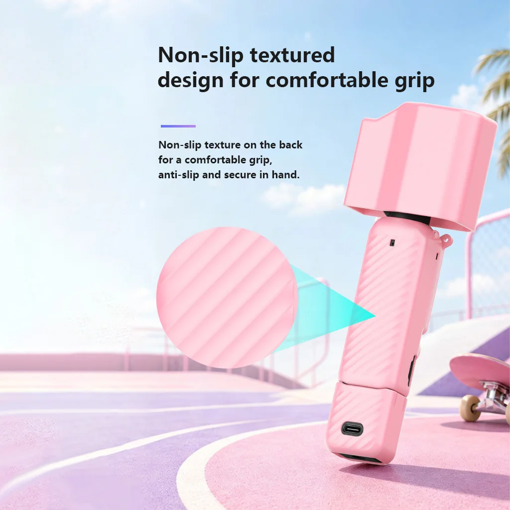 Silikon-Schutzhülle für DJI OSMO Pocket 4P 4 Gimbal-Kamera, Ganzkörperabdeckung, kratzfeste, stoßfeste Hülle – Detail 6