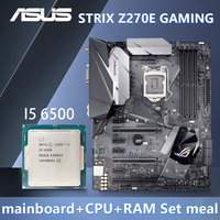 ASUS STRIX Z270E GAMING Motherboard with i5 6500 CPU Socket 1151 uses Intel Z270 Chipset 4 x DDR4 64GB PCIe 3.0 ATX