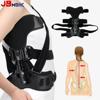 Back Corrector Adjustable Scoliosis Posture Fixation and Correction of The Spine Osteoporosis Lumbar Vertebrae and Bone Collapse