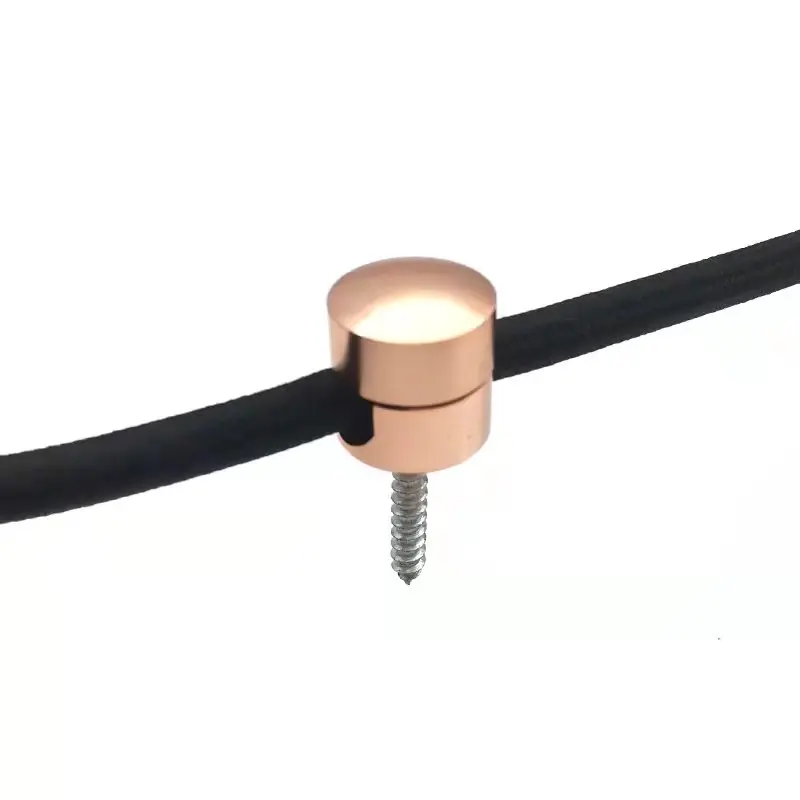 5 Stück 10 Stück Metall-Kabelklemmen Kabelführungsklammern Drahtbefestigungen – Detail 5