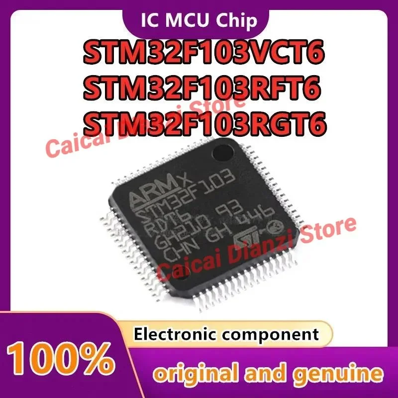 STM32F103C6T6A STM32F103C8T6 STM32F103RFT6 STM32F103RGT6 STM32F103RBT6 STM32F103CBT6 STM32F103RET6 STM32F103RDT6 STM32F103RCT6