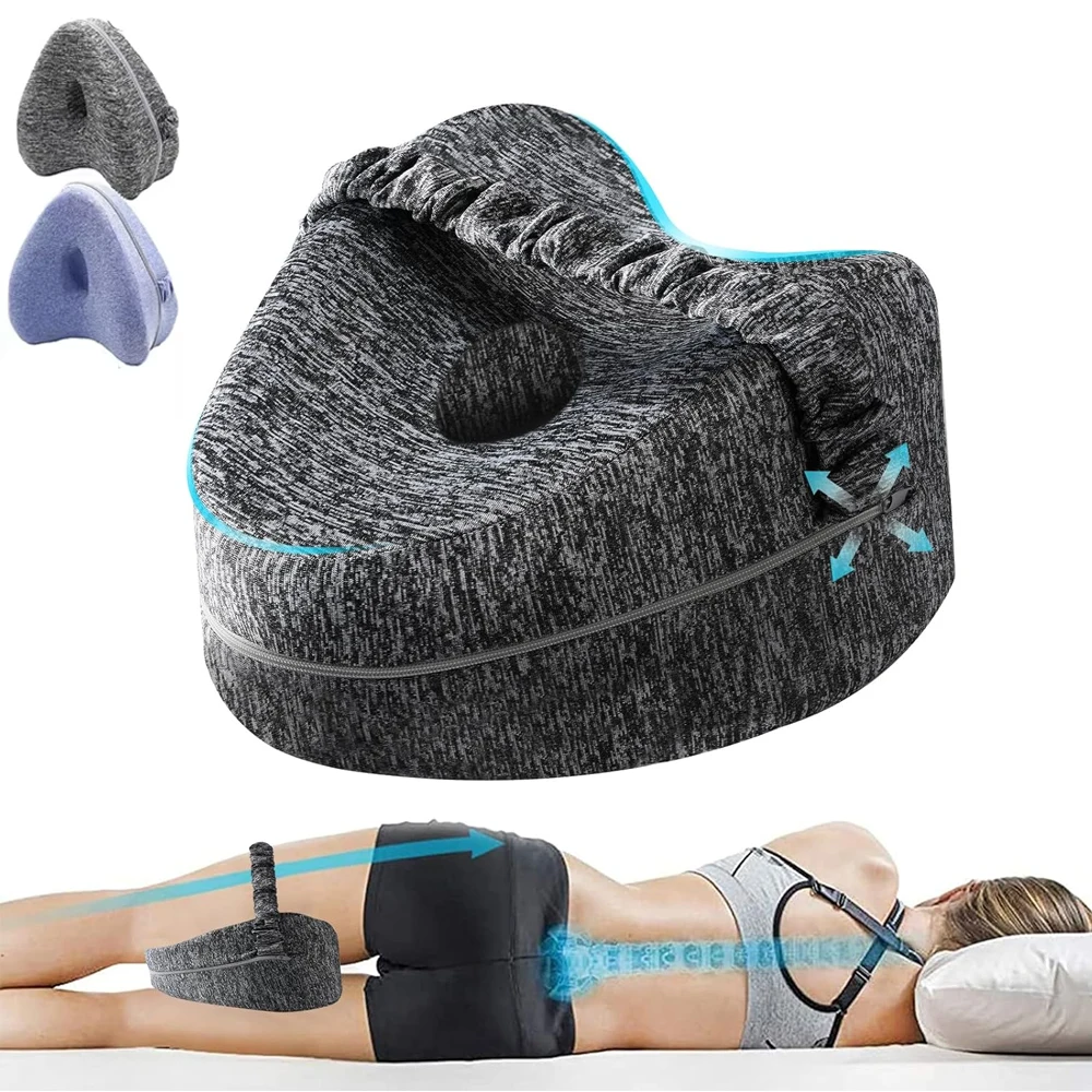 Knee Pillow for Side Sleepers,Leg Pillows for Sleeping,Knee Cushion for Sleeping,Suitable for Relieving Leg,Back,Knee Pain