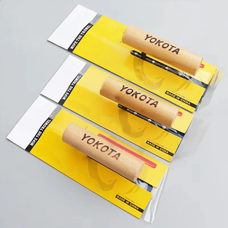 Plastering Trowel 21.6cm/24cm/30cm Finishing Tools Cement Plaster Smoothing Spatula For Construction Diatom Mud Scraper