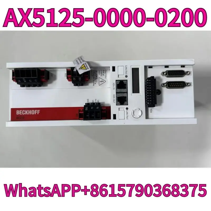 

Used AX5125-0000-0200 servo driver tested OK and shipped quickly