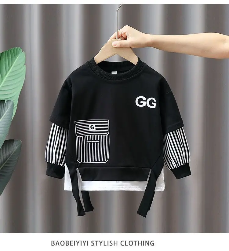 2-teiliges Set 2026 Neuer Stil Herbst Winter Baby Jungen Langarm-Sweatshirt & Hose Lässiger Sportanzug Westliche Mode Kleidungsset für 1-3 Jahre – Detail 14