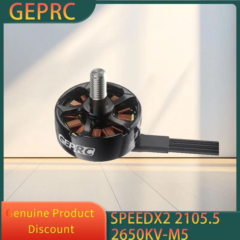 

GEPRC SPEEDX2 2105.5 2650KV Motor Black M5 for DoMain Drone 3 4 inch FPV DIY RC FPV Quadcopter Freestyle Drone Accessories