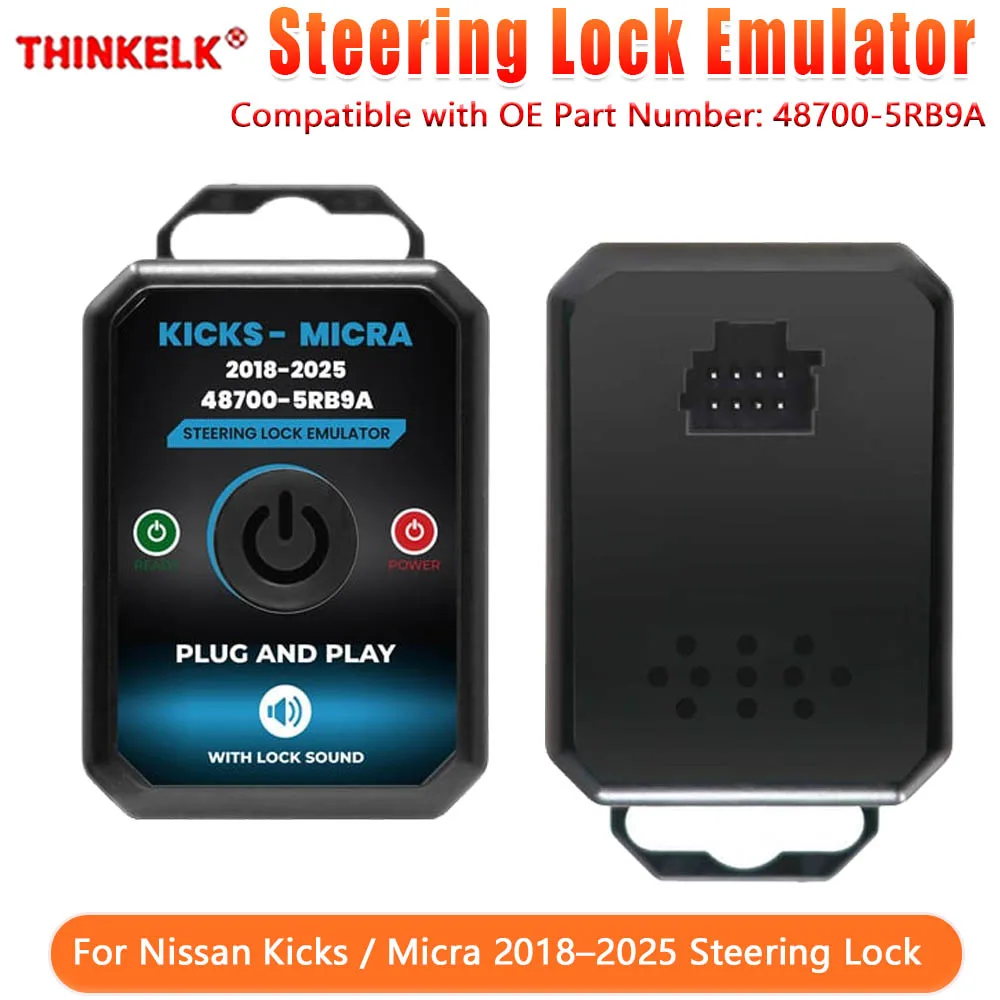 Steering Lock Emulator for Nissan Kicks Micra 2018-2025 for Dacia Duster With Lock Sound Plug and Start No Programming Required