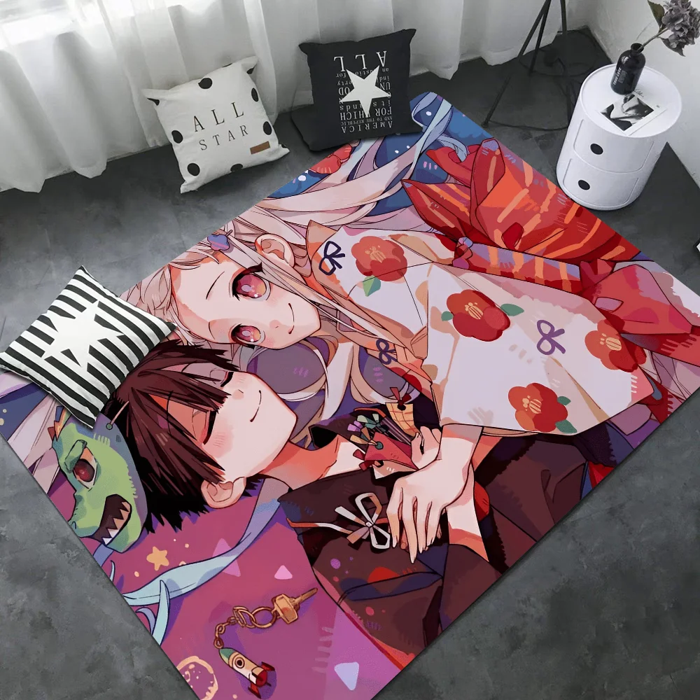 Toilet-bound Hanako-kun Manga  Floor Mat Room Mats Anti-slip Absorb Water Long Strip Cushion Bedroon Mat Household Carpets