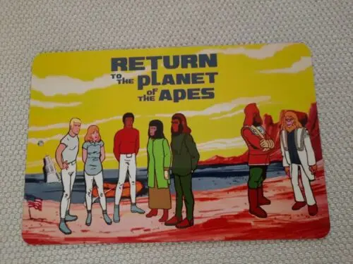 Return to the Planet of the Apes Artwork 8x12 Metal Wall Sign