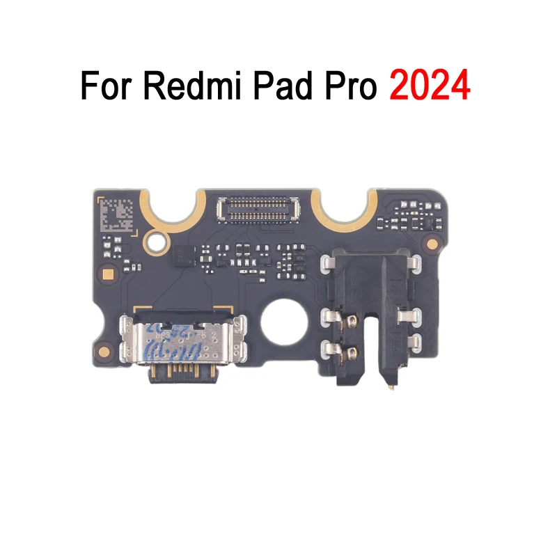 لوحة منفذ شحن OEM لـ Xiaomi Redmi Pad Pro / Redmi Pad Pro 5G 12.1 بوصة 2024، جزء استبدال إصلاح لوحة الشحن