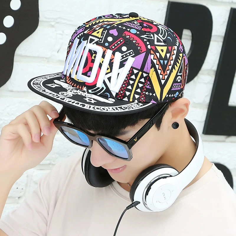 New Unisex Color Block Letter Embroidery Baseball Hats Hip Hop Breathable Casual Sunshade Peaked Caps Versatile Fashion Personal 3