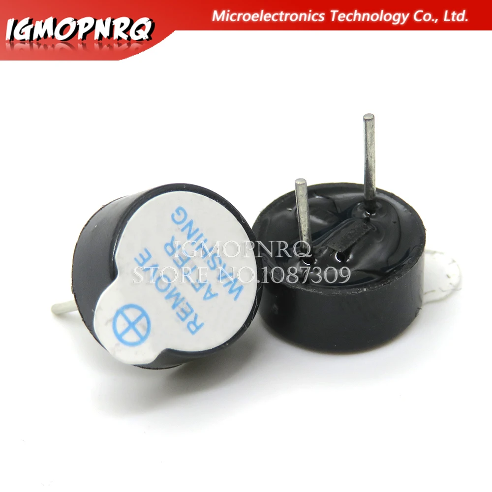 5PCS NEW 12095 12085 9042 3v 5v 12v Buzzer Magnetic Long Continous Beep Tone 12*9.5mm 16R Universal buzzer 12*8.5mm