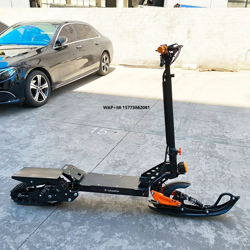 

Электрический снежный лыжный автомобиль Мощный быстрый внедорожный электрический скутер «три в одном» для взрослых Складной лыжный автомобиль