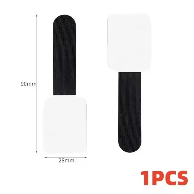 Neue Wiederverwendbare Kabelbinder Klettverschluss-Kabelbinder Selbstklebende Stromkabelhalter Verstellbare Kabelaufbewahrung Desktop-Organizer