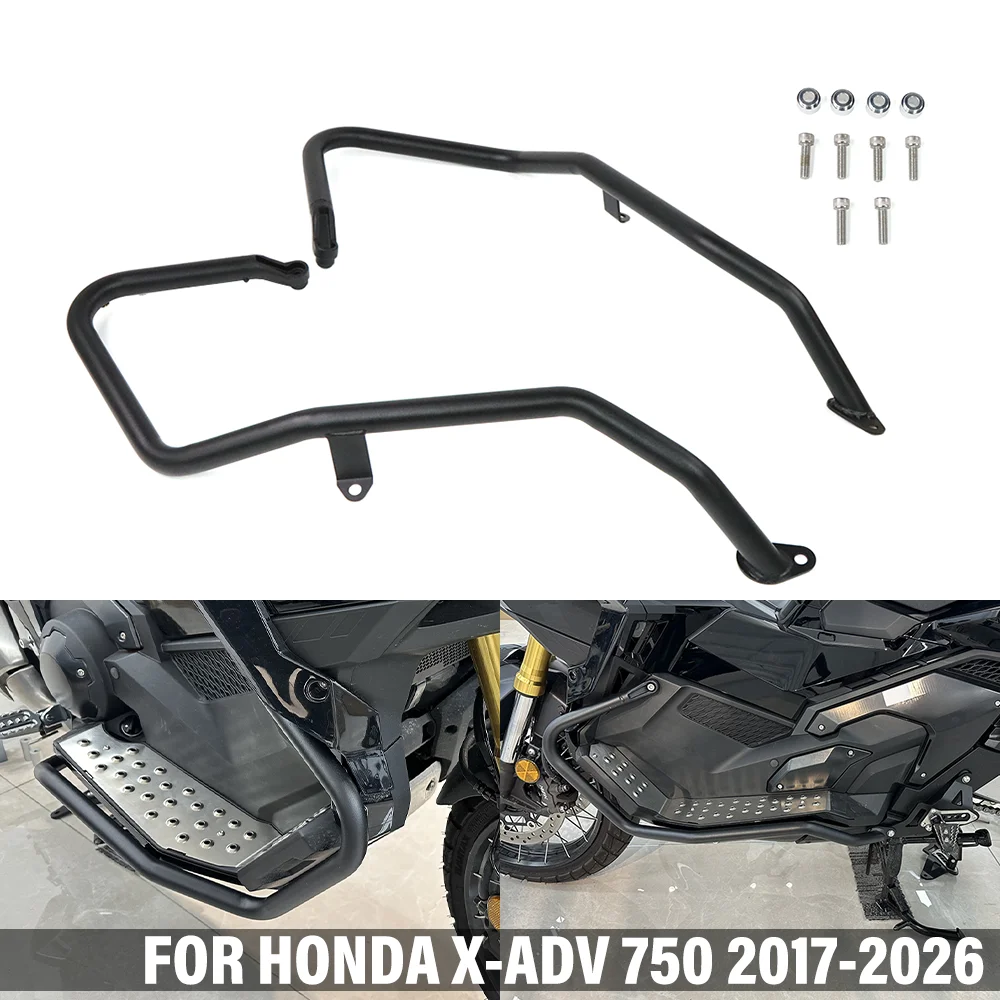 

Motorcycle Engine Body Guard Bumper Bar Crash Guard Bar FOR HONDA X-ADV 750 2017-2026 Buffer Frame Side Protector 2024 2023 2022