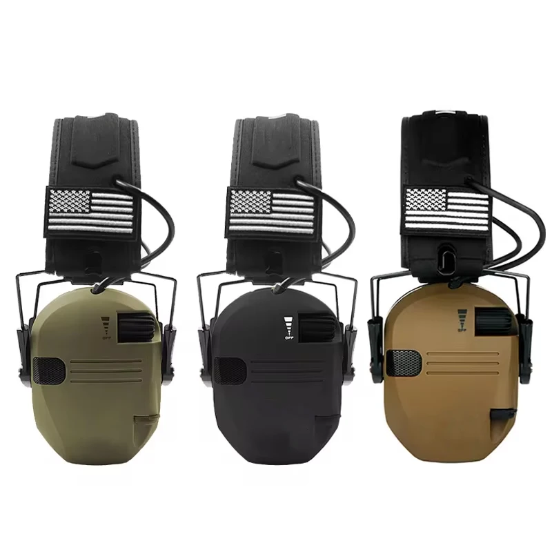 NEW Outdoor Tactical Electronic Shooting Earmuff Outdoor Sports Anti-noise Headset Impact Sound Amplification Hearing protector