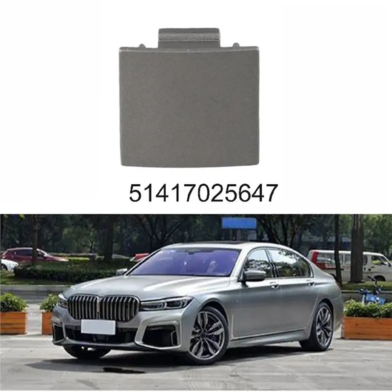 A20K-Front Door Flap Covers 4PCS Door Panel Cover Plug 51417025647 For BMW 7 Series E65 E66 745I 2002-2008
