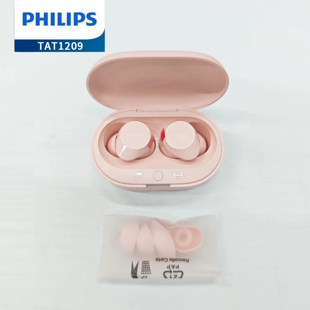 Auriculares inalámbricos PHILIPS, resistentes al agua, batería de 300mAh, llamada HD, Control táctil, Bluetooth 5,3, auriculares con graves, 100% originales