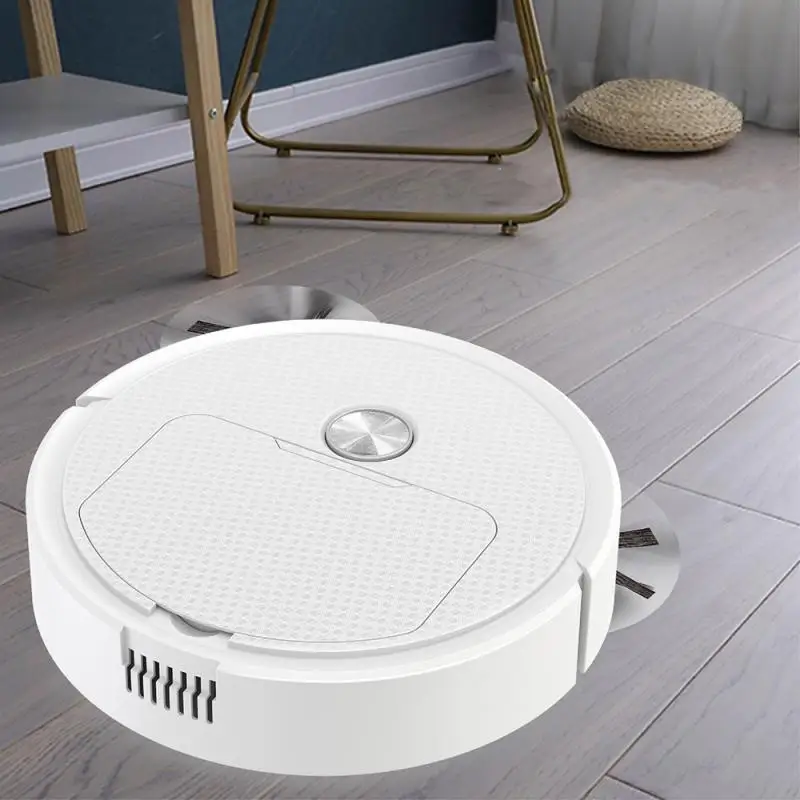 New Smart Sweeping Robot 3 in 1 Vacuum Cleaner Robot Household Mini Sweeper Sweeping and Vacuuming Wireless Vacuum Cleane