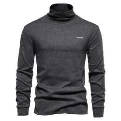 2024 New Long Sleeve Men's Sweater Fashion Brand Comfort Pullover Autumn Winter High Quality Business Men Casual Tops Clothing