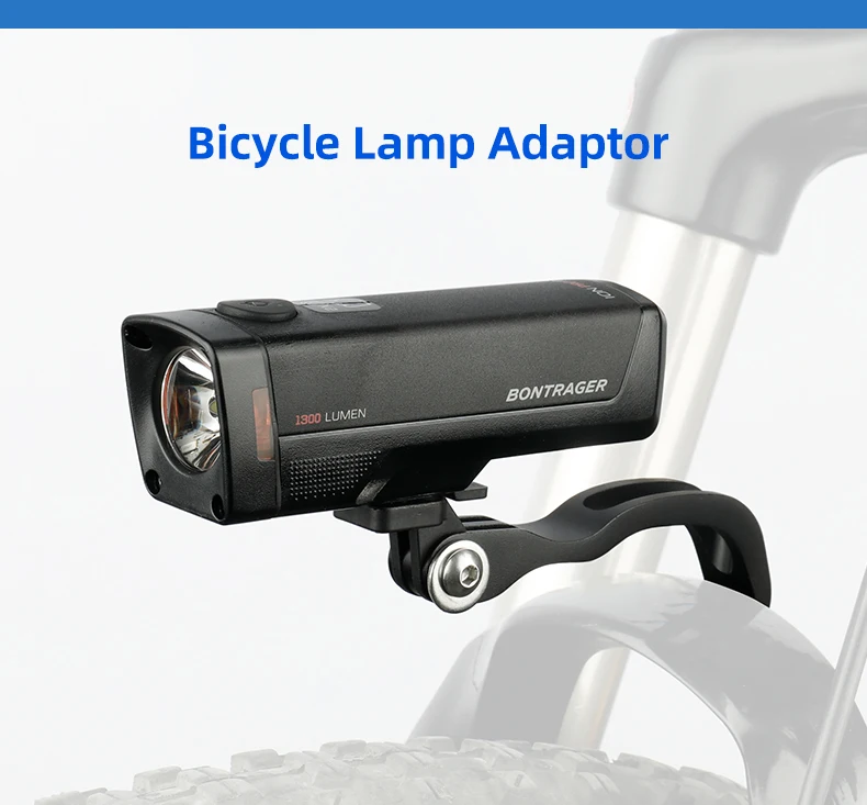 Scheinwerferhalterung Passend für Trek Bontrager Ion Pro, Kompatibel mit GoPro-Kamera, Fahrradlenker-Vorbau-Gabel-Helmhalterung – Detail 1