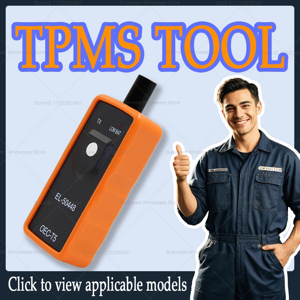 

EL-50448 TPMS Activation Tool for Bu-ick EL50448 For certain vehicles equipped with a Tire Pressure Monitoring (TPM) system 2013
