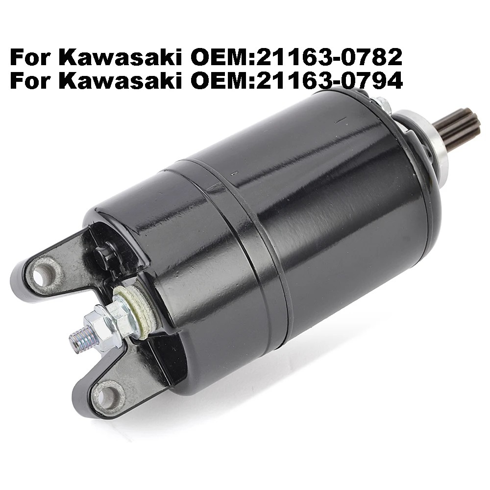 

Motorcycle Starter Motor For Kawasaki ZX1000 Ninja ZX-10R EL450 Eliminator 500 ER400 Z400 EX400 EX500 Ninja 400/500