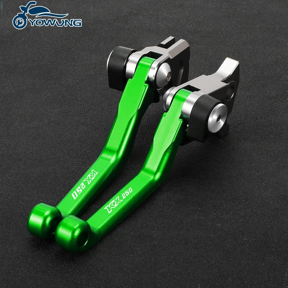 

Motorcycle DirtBike Motocross dirt bike Pivot Brake Clutch Levers For KAWASAKI KX250 KX 250 2021 2022 2023 2024