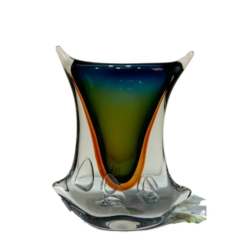Light luxury style bubbles, heavy glazed vase, living room dining table TV cabinet, model room high sense