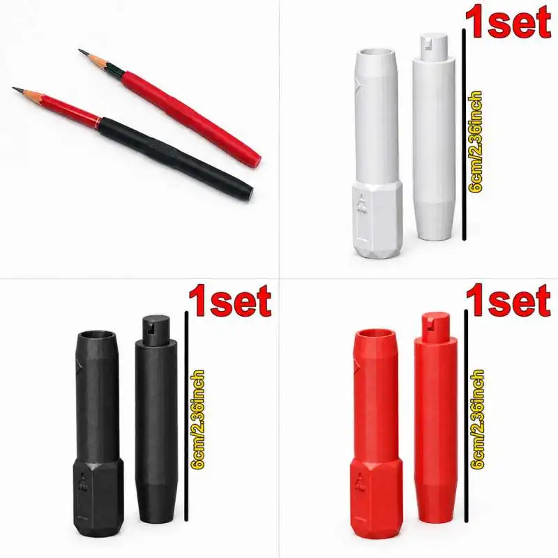 Short Pencil Extender for Drawing Sketching Pencil Holder Art Painting Tool Pencil Length Adapter