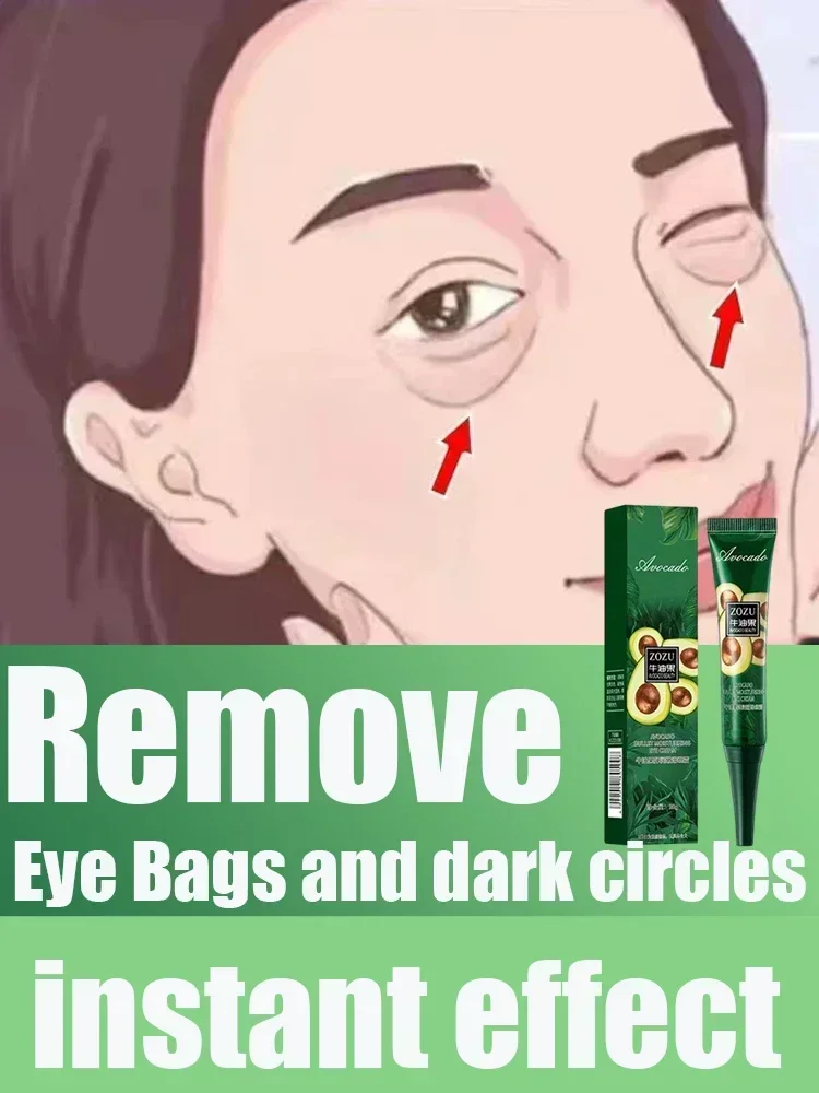 

Anti Dark Circles Eye Bags Instant Remove Wrinkles Eye Cream Puffiness Fade Eye Fine Line Tighten Whiten Under Eyes Skin Care