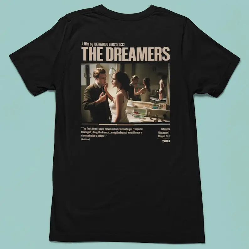 The dreamers shirt, Bernardo Bertolucci, Eva Green, Louis Garrel, Nouvelle vague, Aesthetic tee, unisex tshirt,