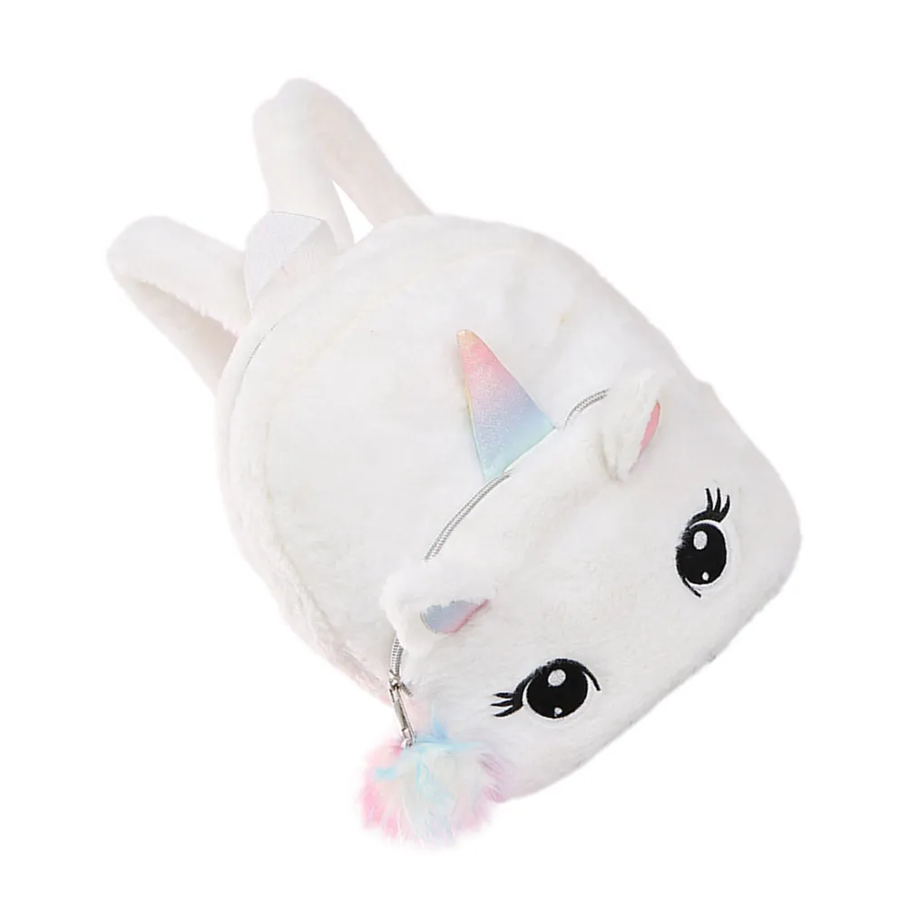 

Детский рюкзак с единорогом для девочек: стильный повседневный ранец для школы, колледжа, путешествий, легкий, белый дизайн