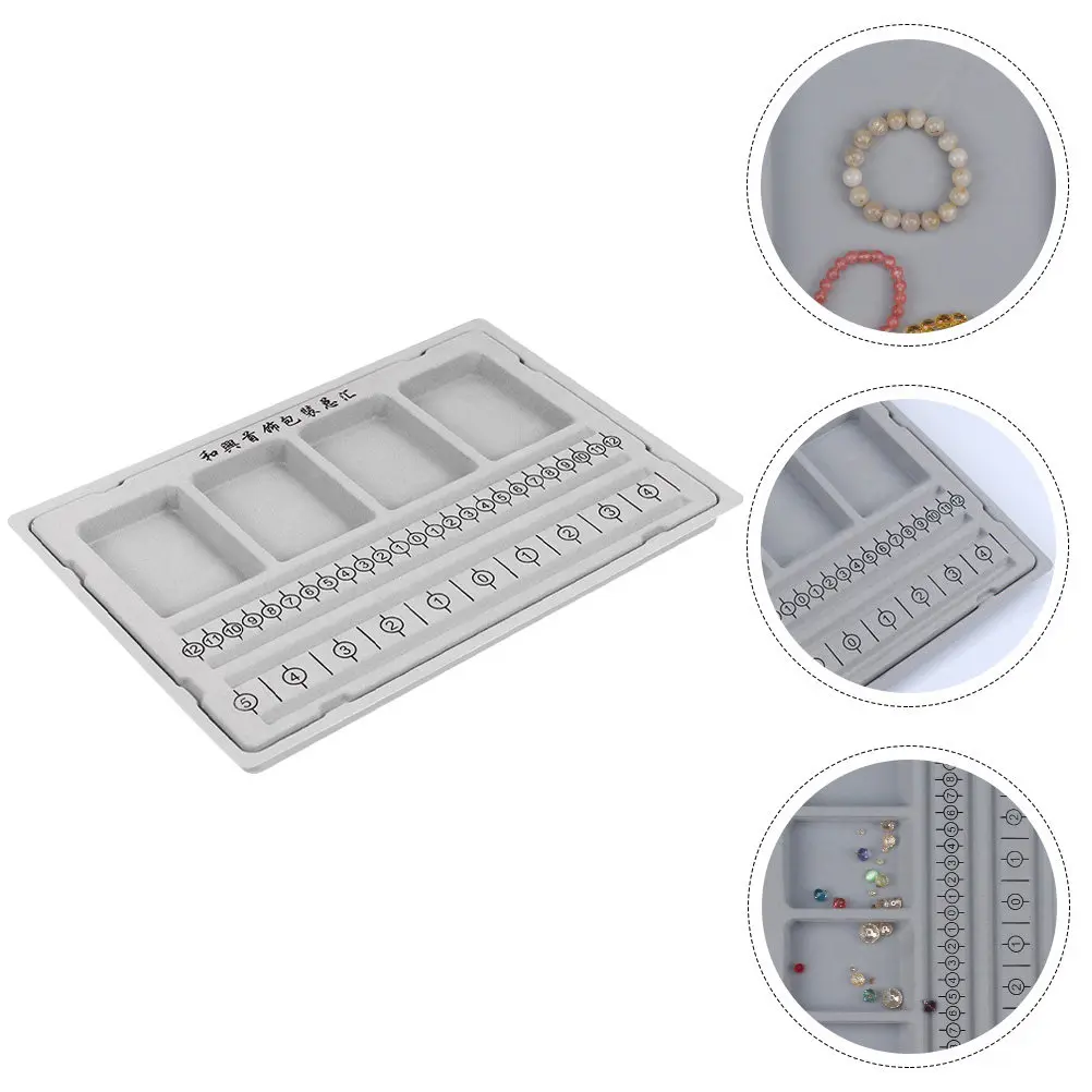 Premium Bead Design Board for Jewelry Making Grooved Bead Tray to Prevent Rolling Ideal for Bracelet Necklace Design DIY Craft