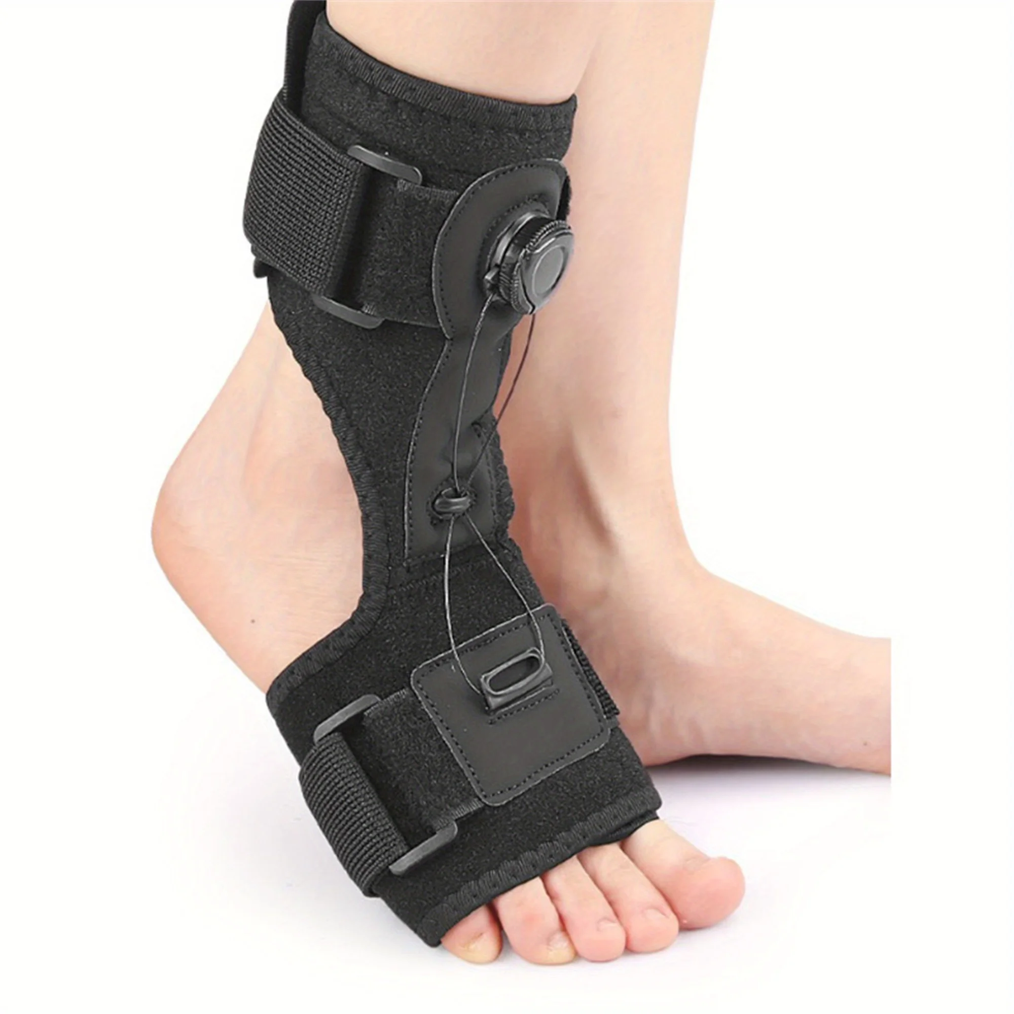 1pc Men Women Foot Drop Braces Adjustable Foot Ankle Brace Support for Walking Ankle Protection