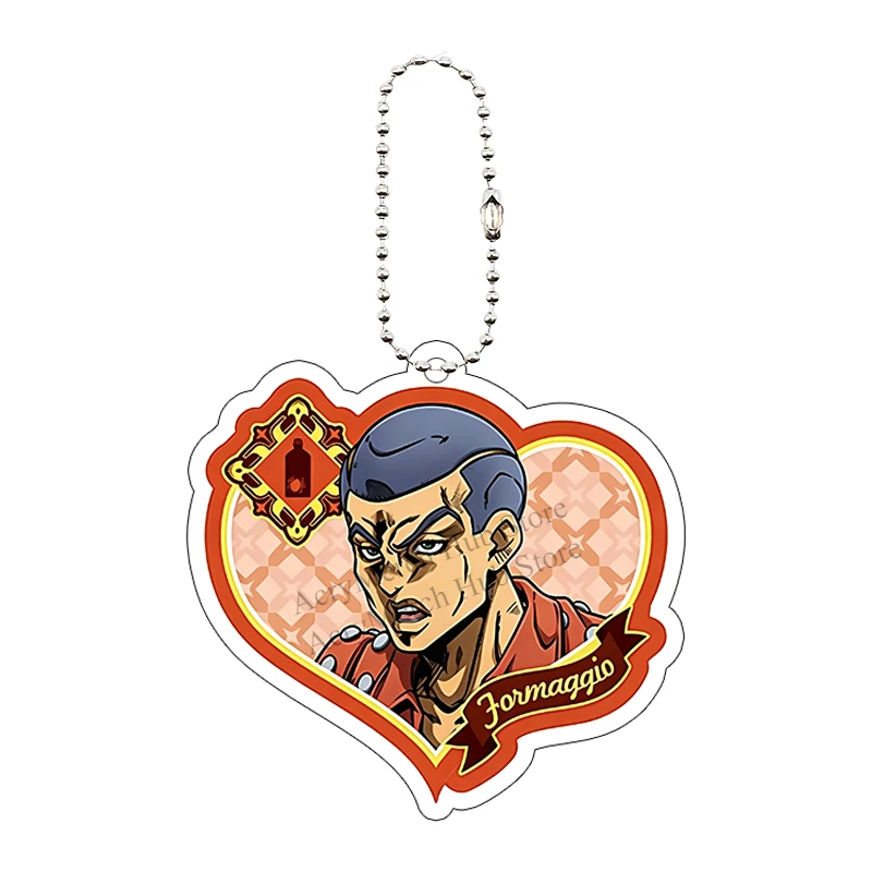 Doppio Giorno Risotto JOJO Anime Cartoon Acryl Trendiger Anhänger Rucksack-Dekoration Schmuck Doujin Schlüsselanhänger Geschenk – Detail 13