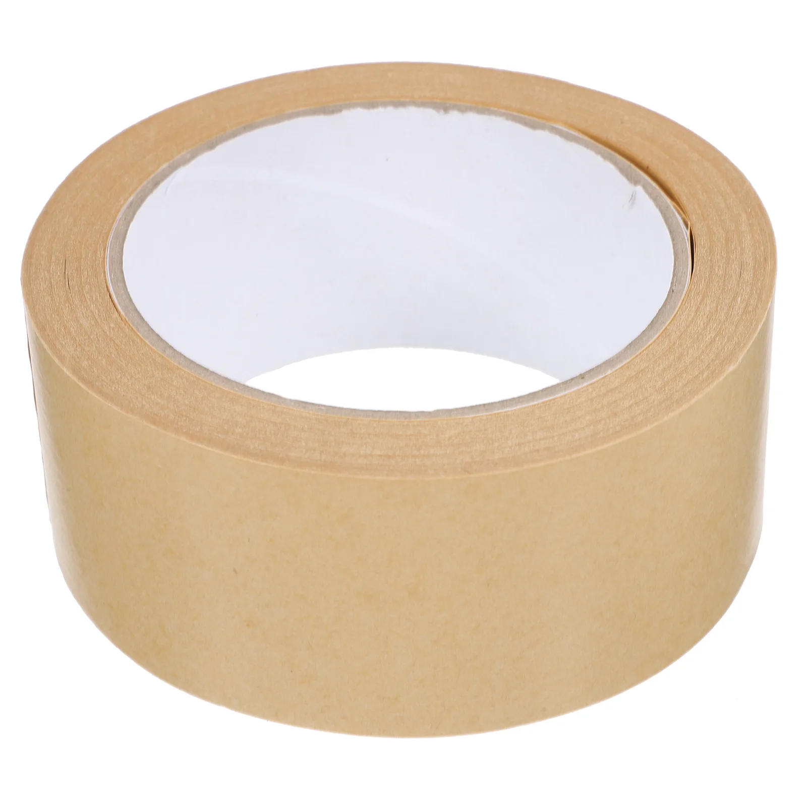 

45MMx25M Kraft Paper Tape Brown Sticky Seal for Packaging Tearable Water Free Craft Framed Heavy Duty