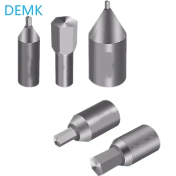 Drilling tool rotary Broach hexagon cutting head hexagon bolt socket screw six lobe CNC square tool fastener 8mm 16mm carbide HSS Drilling tool rotary Broach hexagon cutting head hexagon bolt socket screw six lobe CNC square tool fastener 8mm 16mm carbide HSS