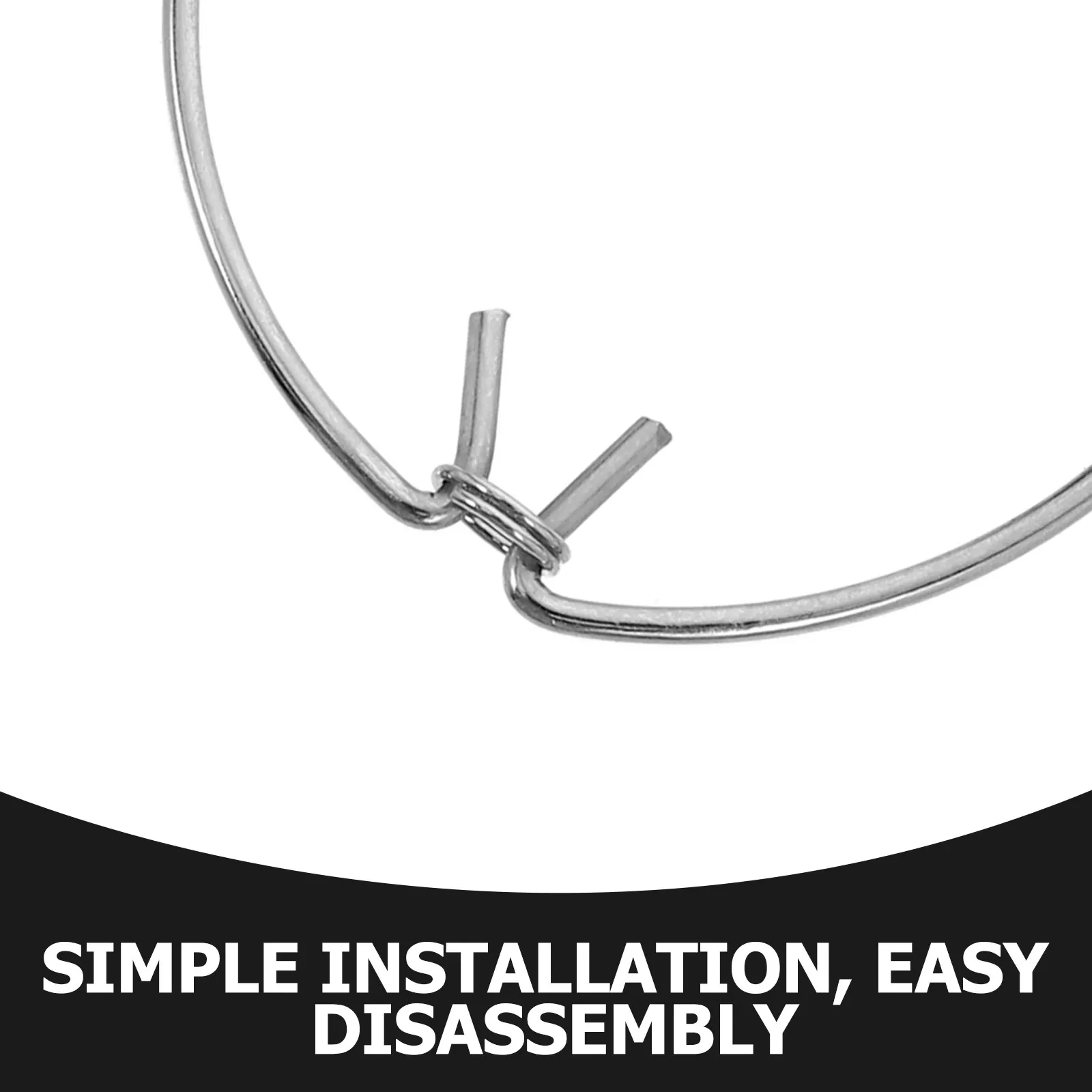 10Pcs Mr11 Mr16 Lamp Retaining Spring Clip Ring Downlight Panel Lamp Holder Manganese Steel Quick Install Reusable Lighting