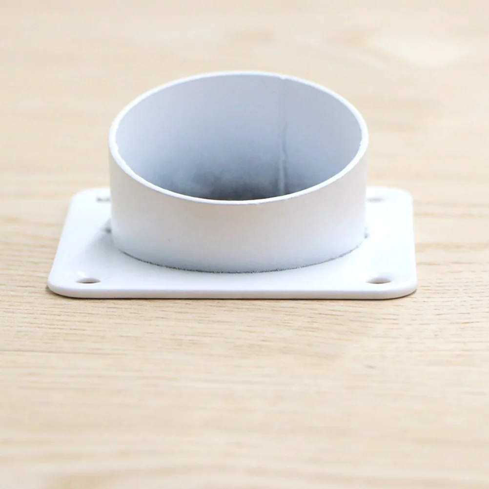 Furniture Leg Attachment Plates Slanted Table Connector Desk Legs Feet Mounting