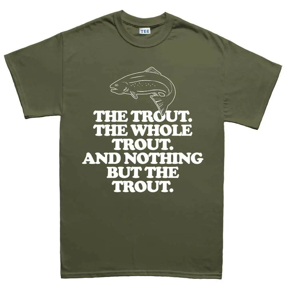 Mens Trout Fishing Bait Running Carp Hooks T shirt (Tee)