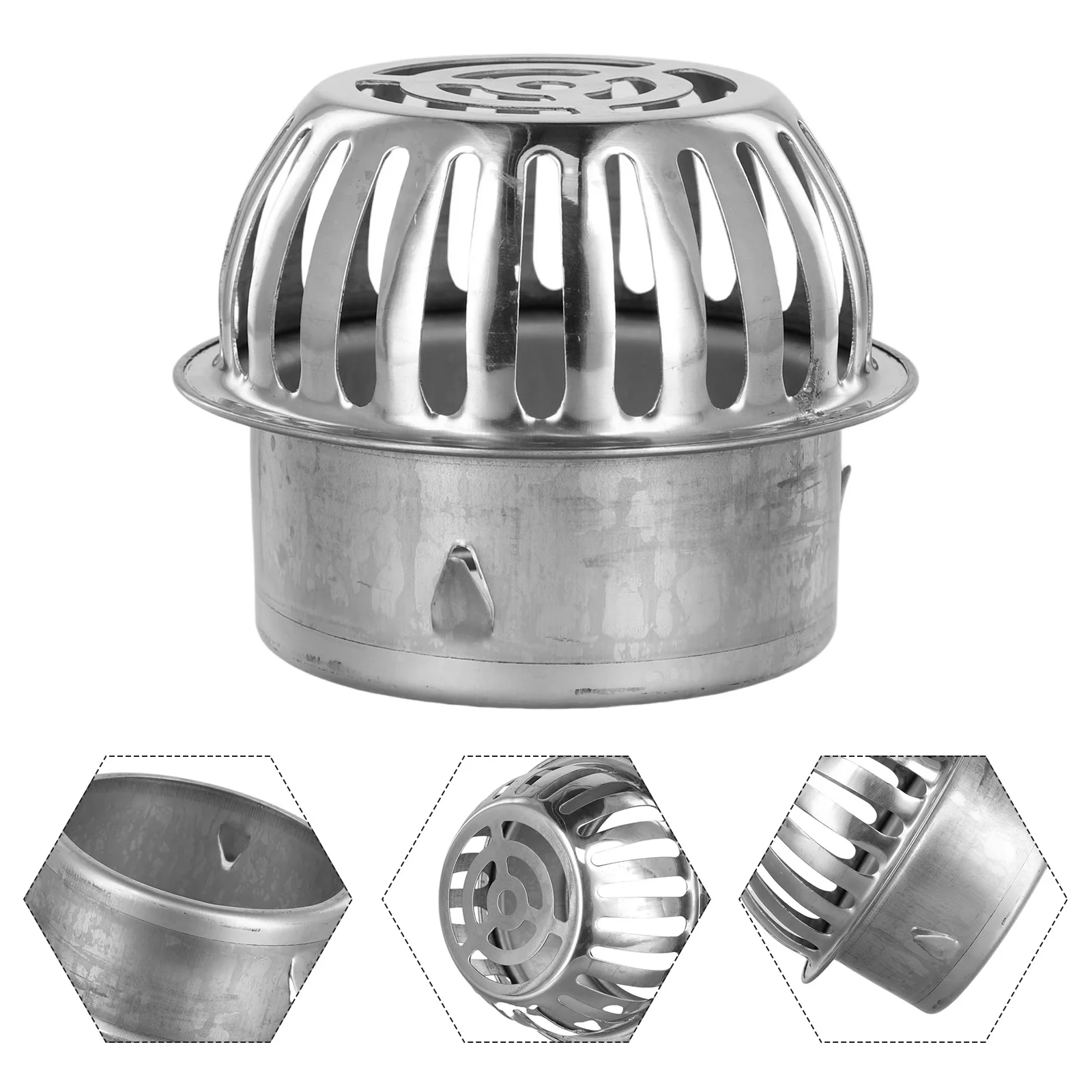 Gardening Floor Drain Balconies Outdoor Drain Pipe Easy To Install Hot Sale Reliable Silver High Quality Material