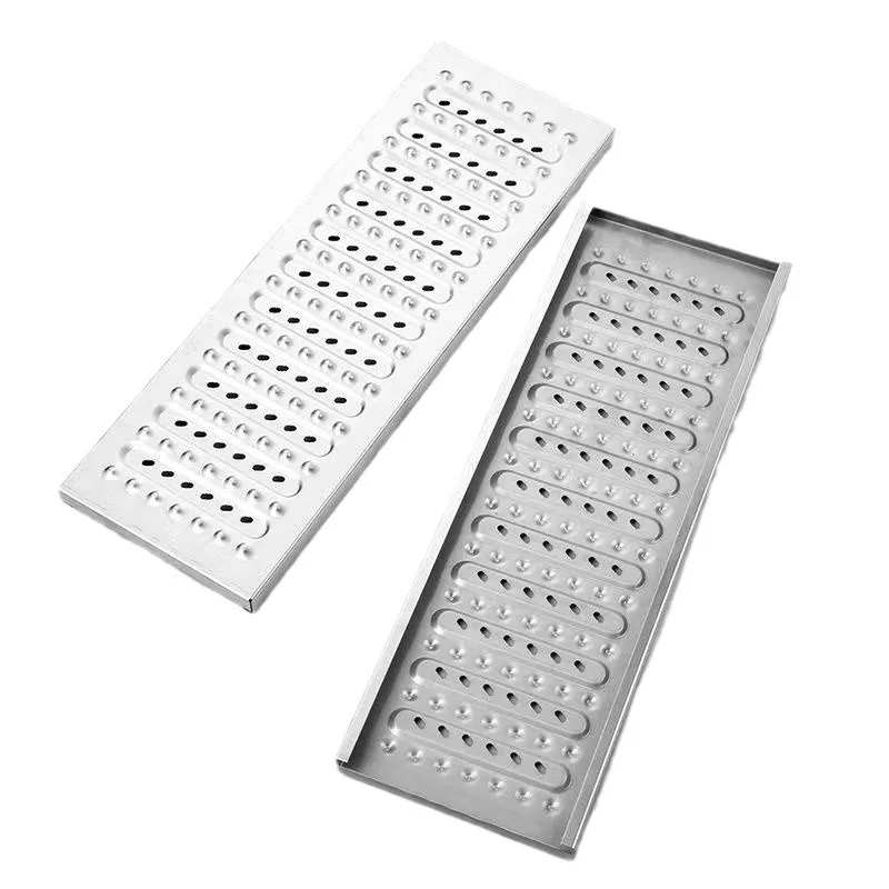 Stainless steel gutter cover, kitchen gutter cover, open gutter sewer, anti-skid and anti-mouse rainwater
